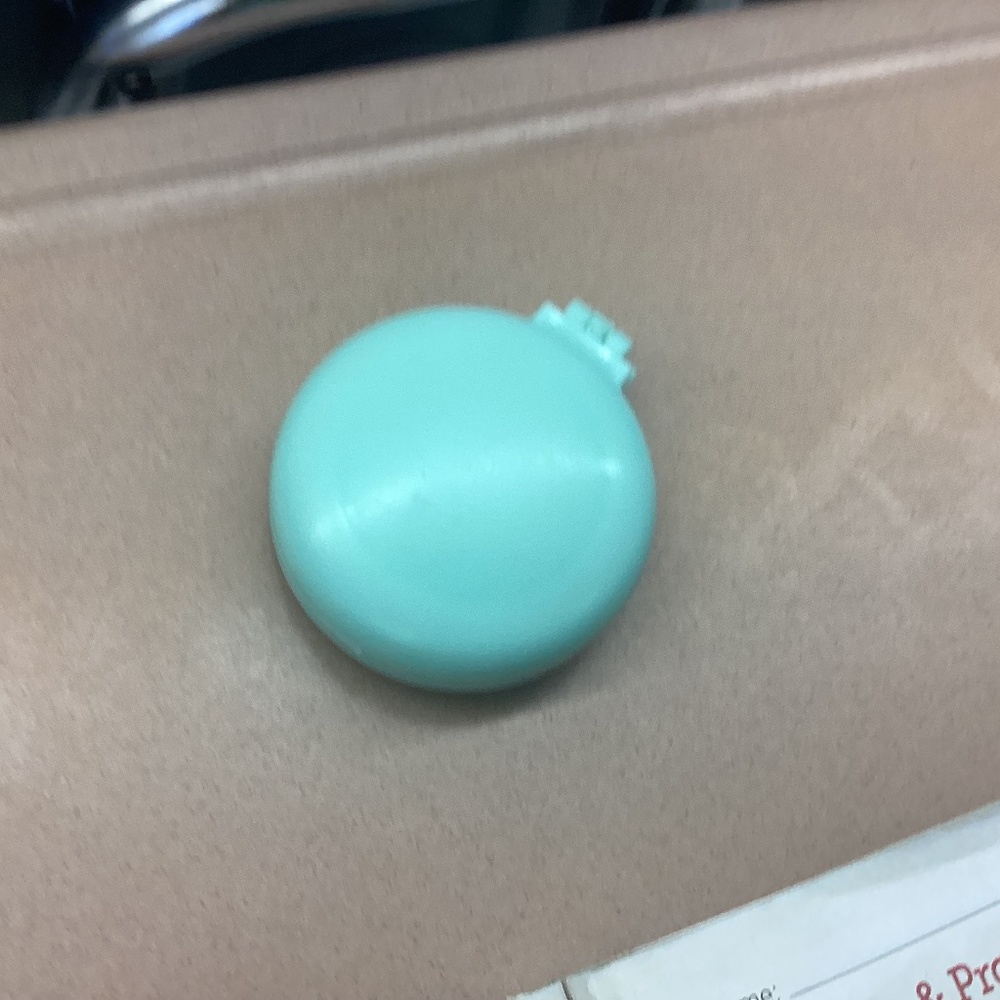 Vintage 80s Hairbrush Mirror 2 in 1